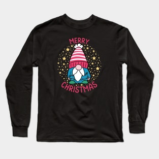 Merry Christmas gnome Long Sleeve T-Shirt